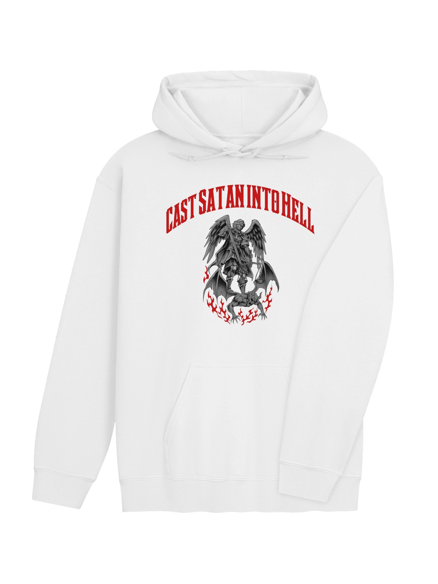 Cast Satan into Hell Metacore Saint Michael NEW - Hoodie front product image (28)