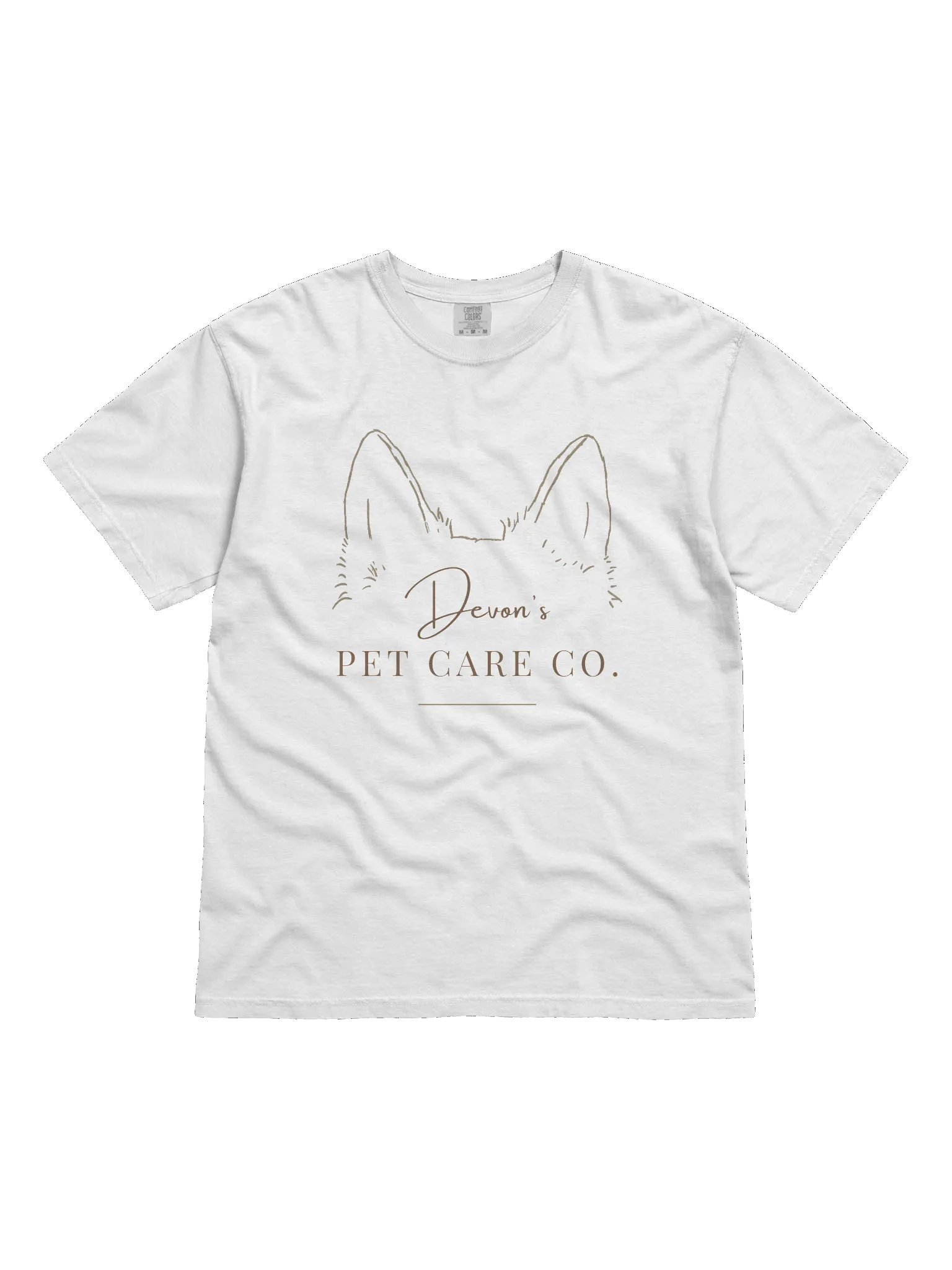 White Logo Tee product image (1)