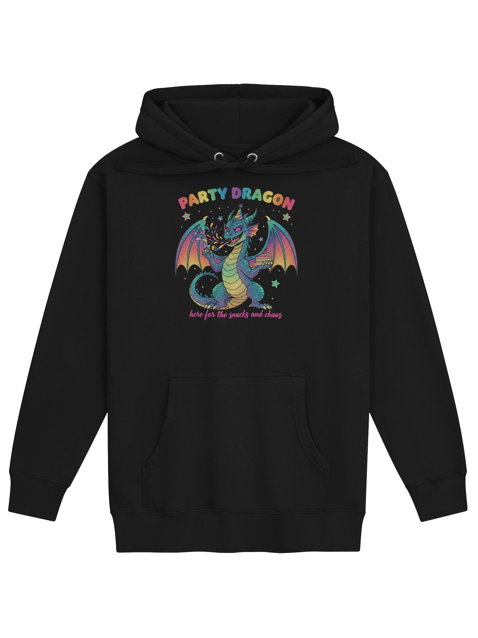 Party Dragon Snacks and Chaos Hoodie product image (1)