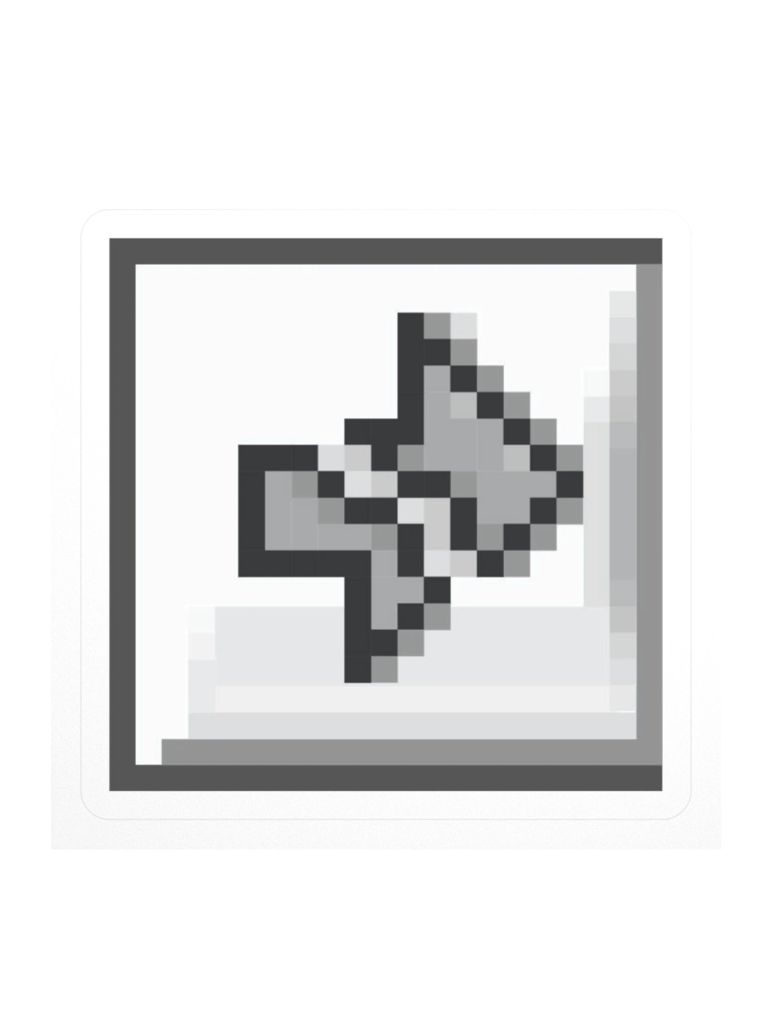Broken Run Arrow Sticker product image (1)