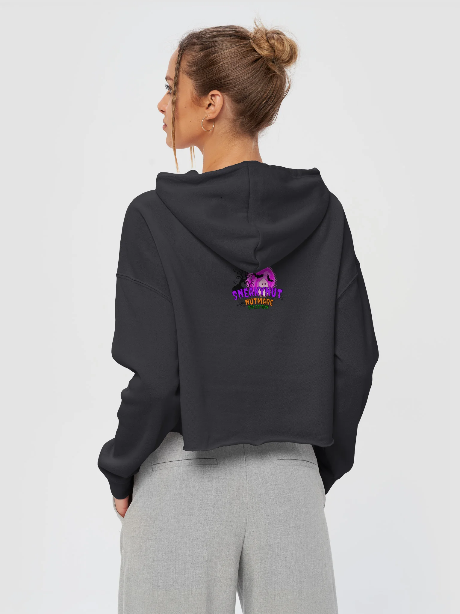 Dead Nuts Tell No Tales Cropped Hoodie product image (6)