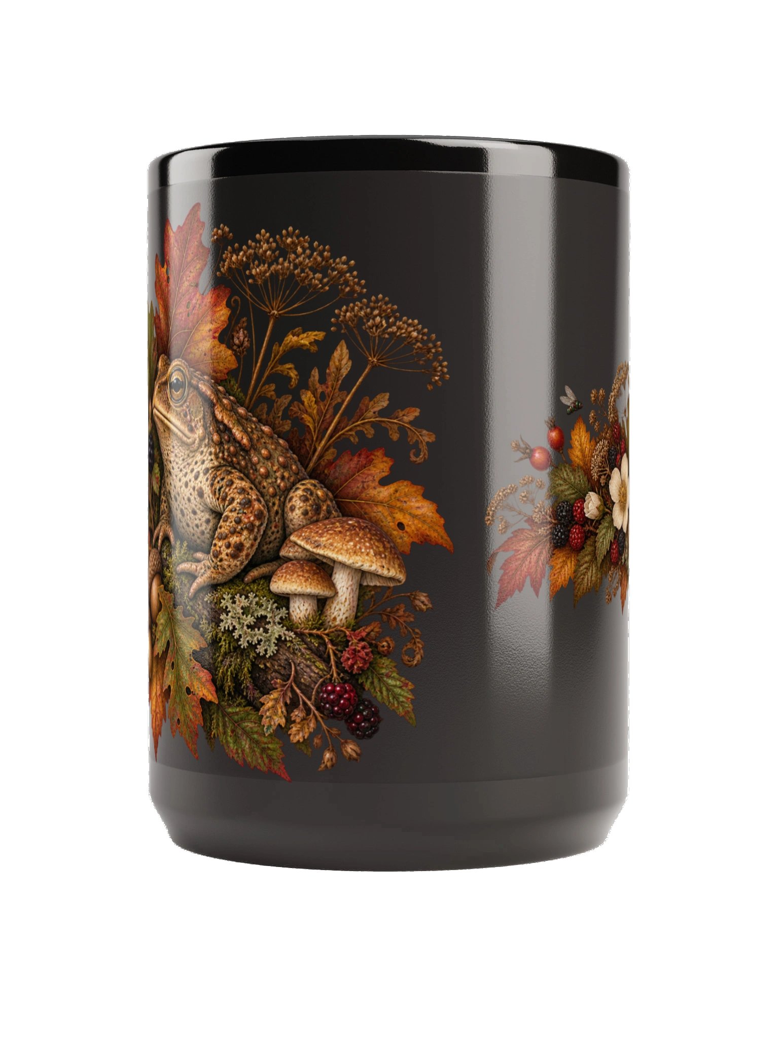 The Garden Toad Black Mug product image (5)