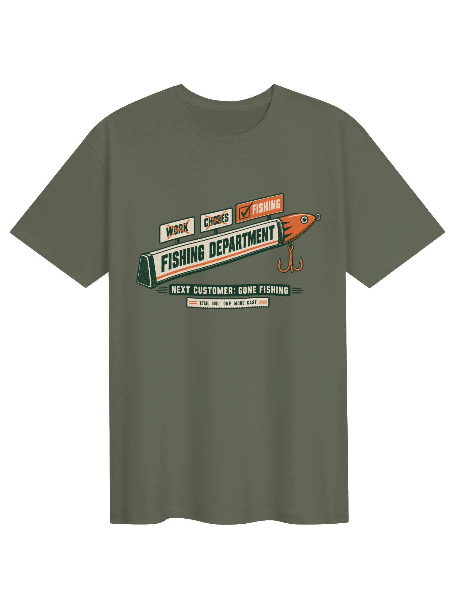 Fishing Checkout T-Shirt product image (31)