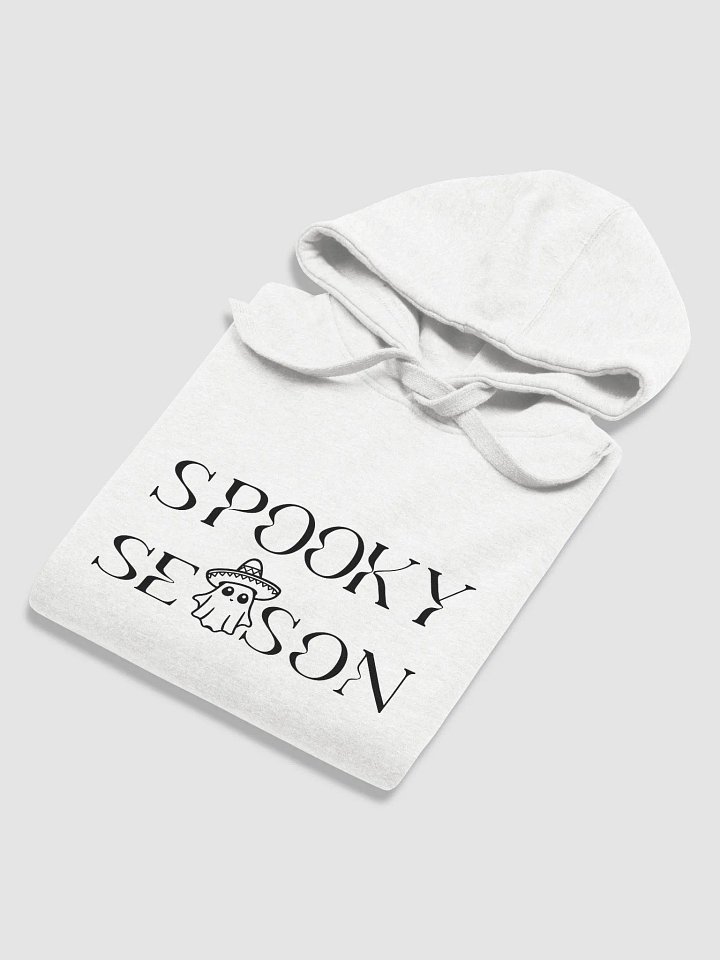 Spooky Season Sombrero Ghost Monochrome Premium Hoodie product image (2)