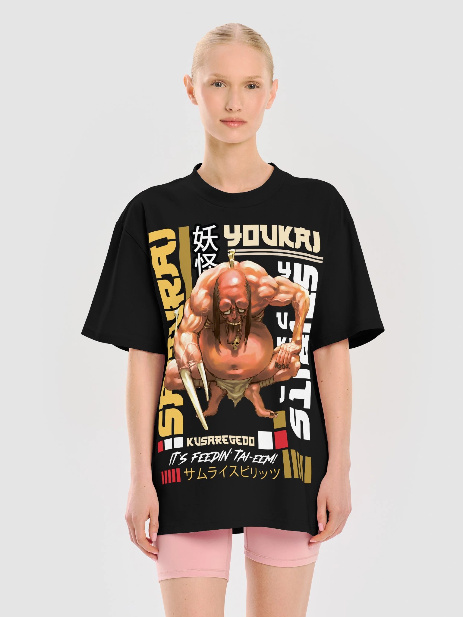 Youkai Kusaregedo Heavy Boxy T-Shirt product image (35)