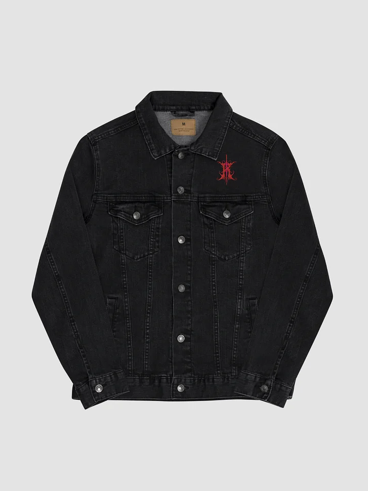 Ruxa Red Logo Denim Jacket product image (1)
