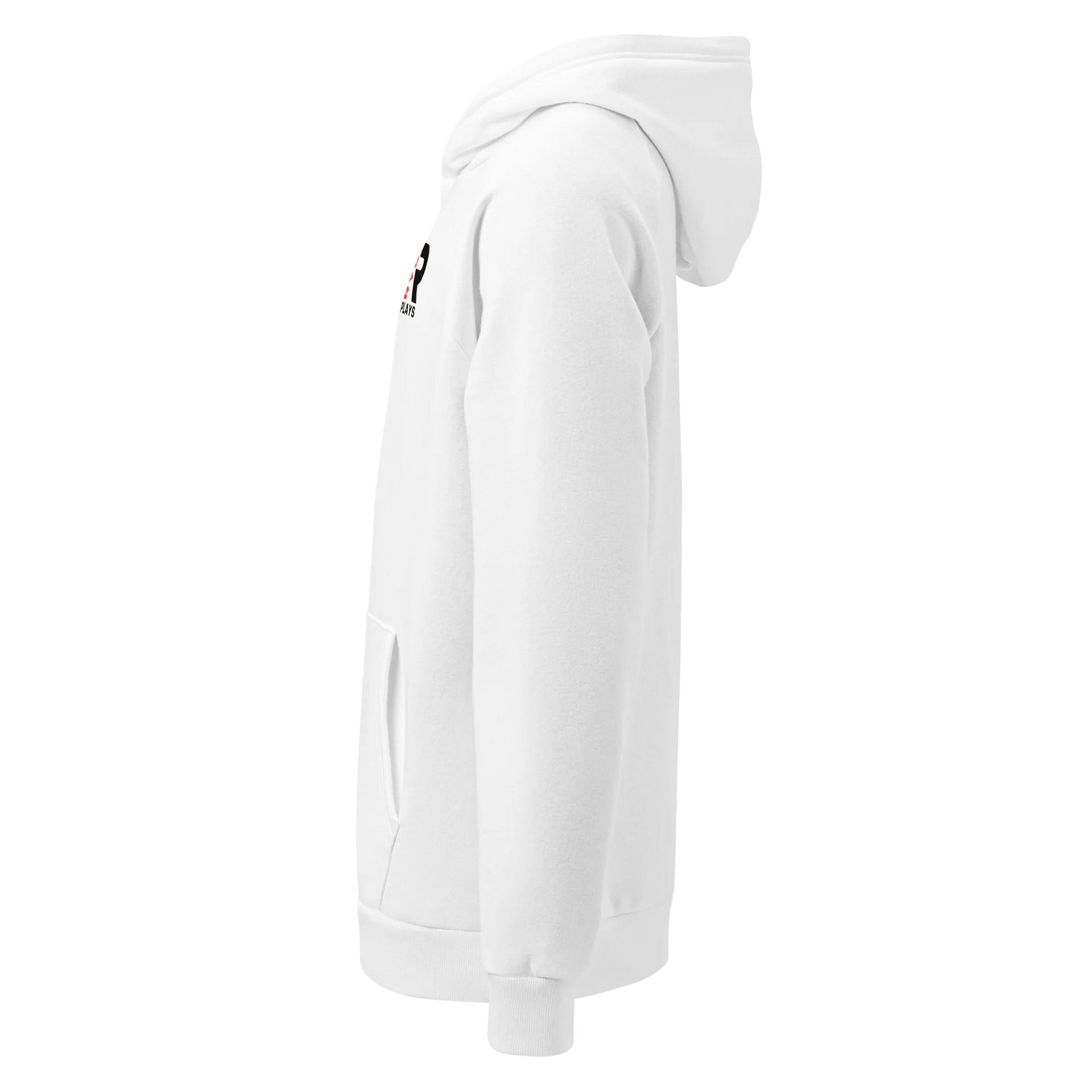 Ryse Plays Under Armour Hoodie Printed (Black & Red Logo) product image (2)