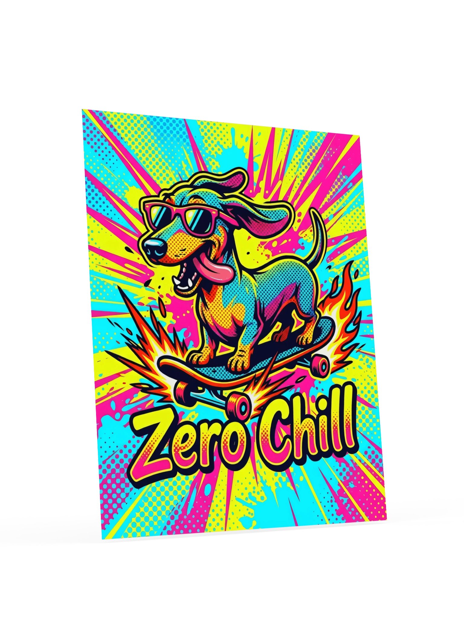 Zero Chill Dachshund Poster product image (18)