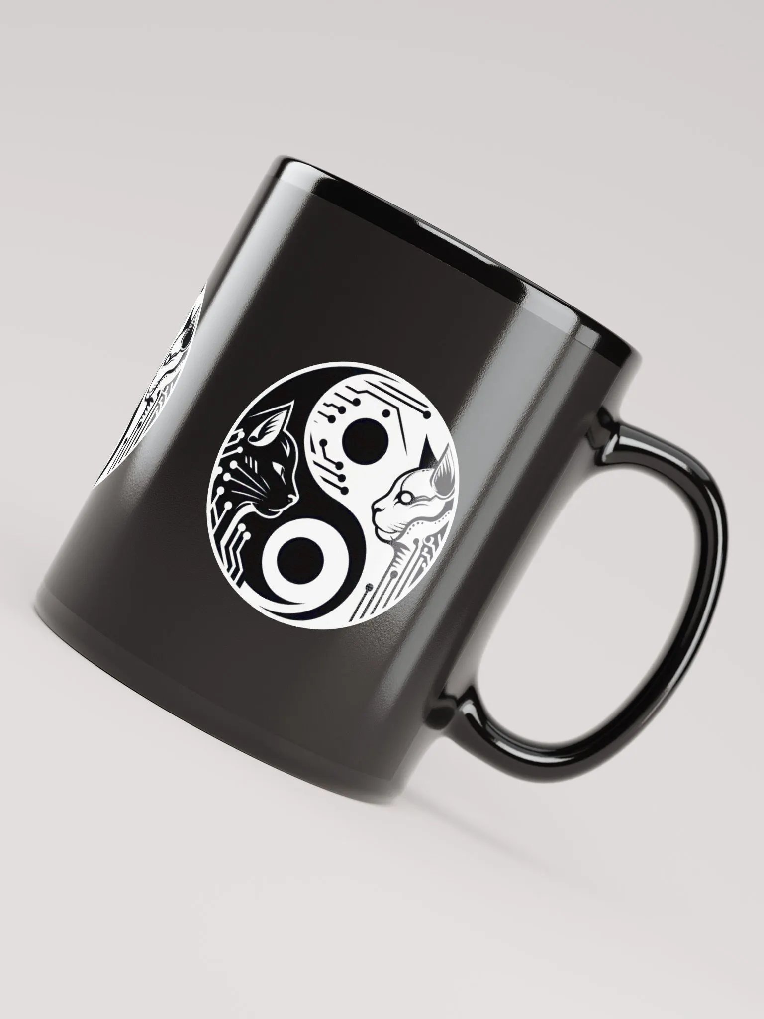Black Glossy Mug product image (8)