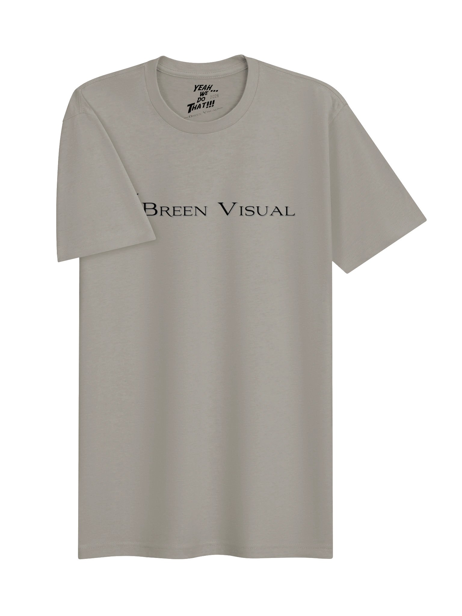 BreenVisual Crowned Ape Tee [black font] product image (37)