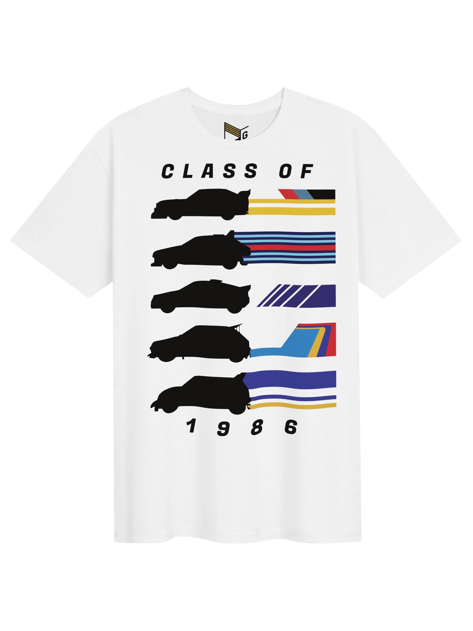 Group B Class of 1986 T-Shirt product image (1)