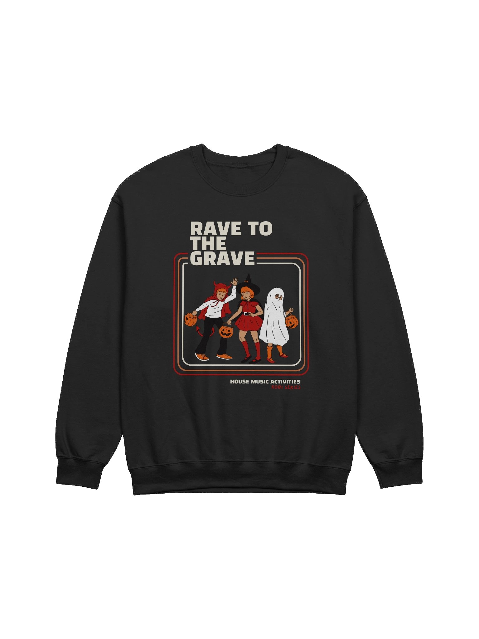 Rave to the Grave Halloween Crewneck product image (1)