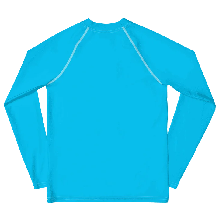 Wild Blue Neon Youth Rashguard product image (2)