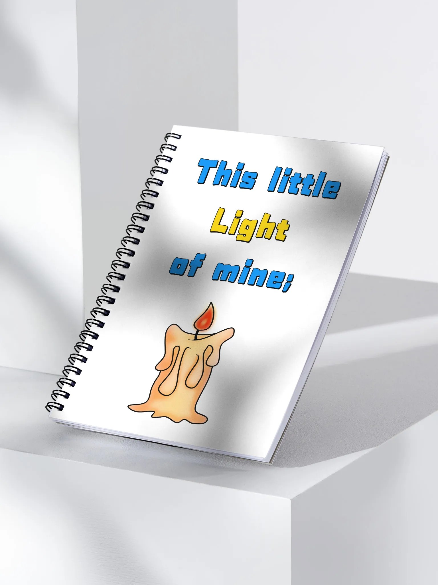 Little Light Spiral Notebook product image (3)