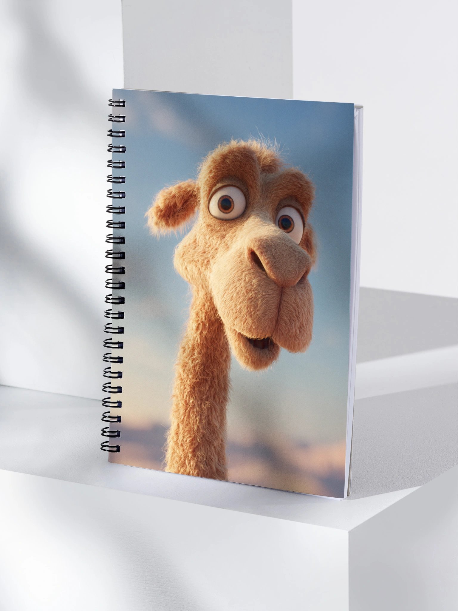 Whimsical Camel Adventures Spiral Notebook product image (4)