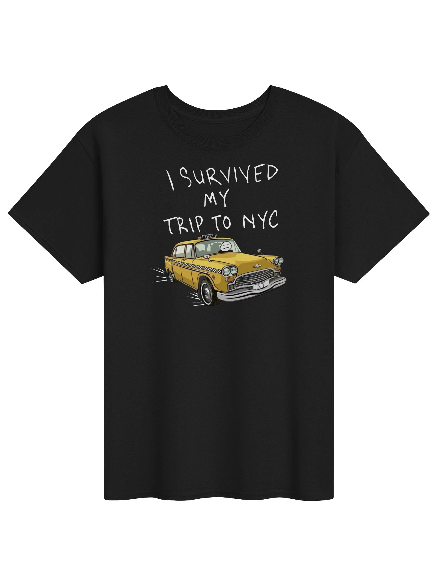 I Survived NYC Taxi Tee product image (10)