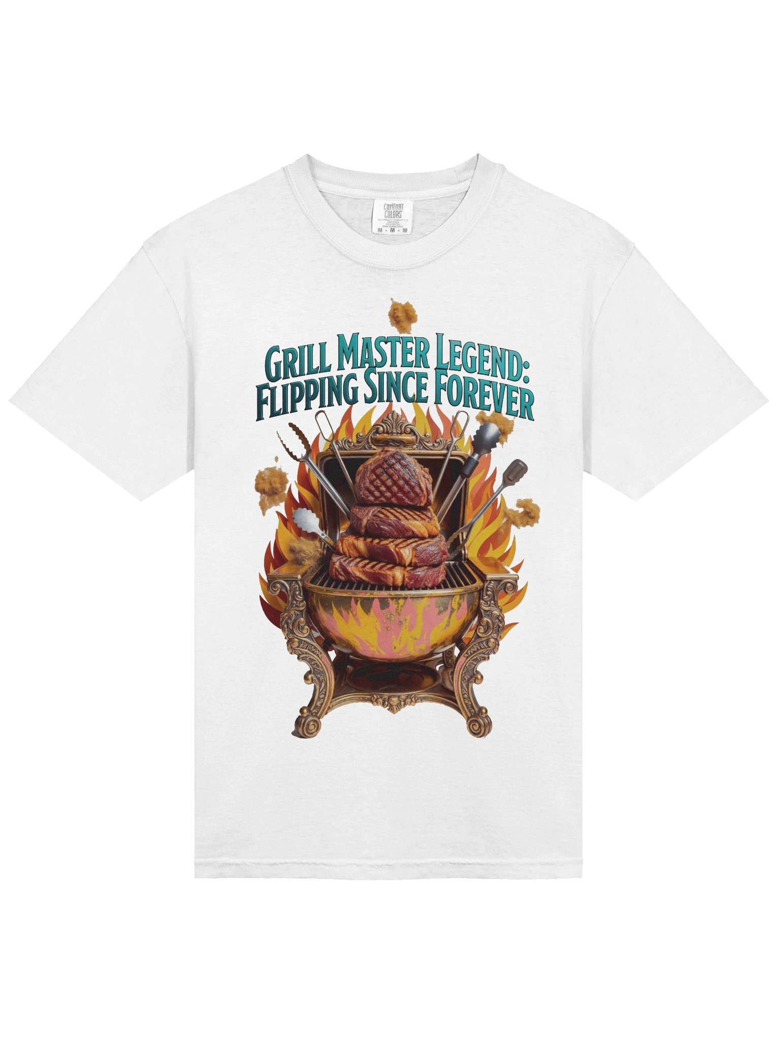 Grill Master Legend T Shirt, Flipping Since Forever Mug, Funny Dad Gift product image (3)