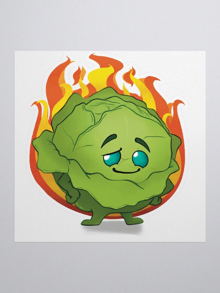 Spicy cabbage sticker product image (1)