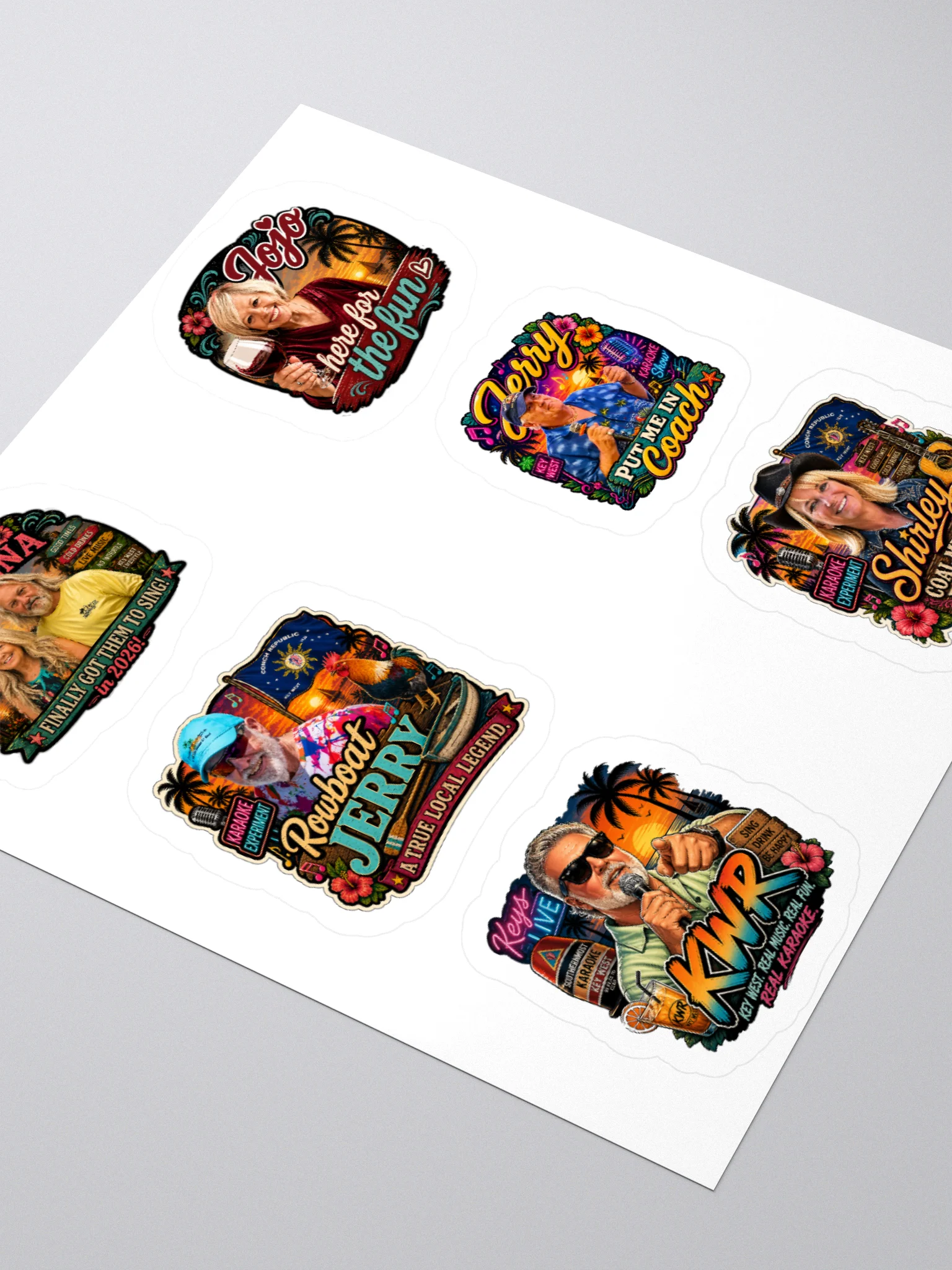 Character Vinyl Sticker Pack 4 product image (3)