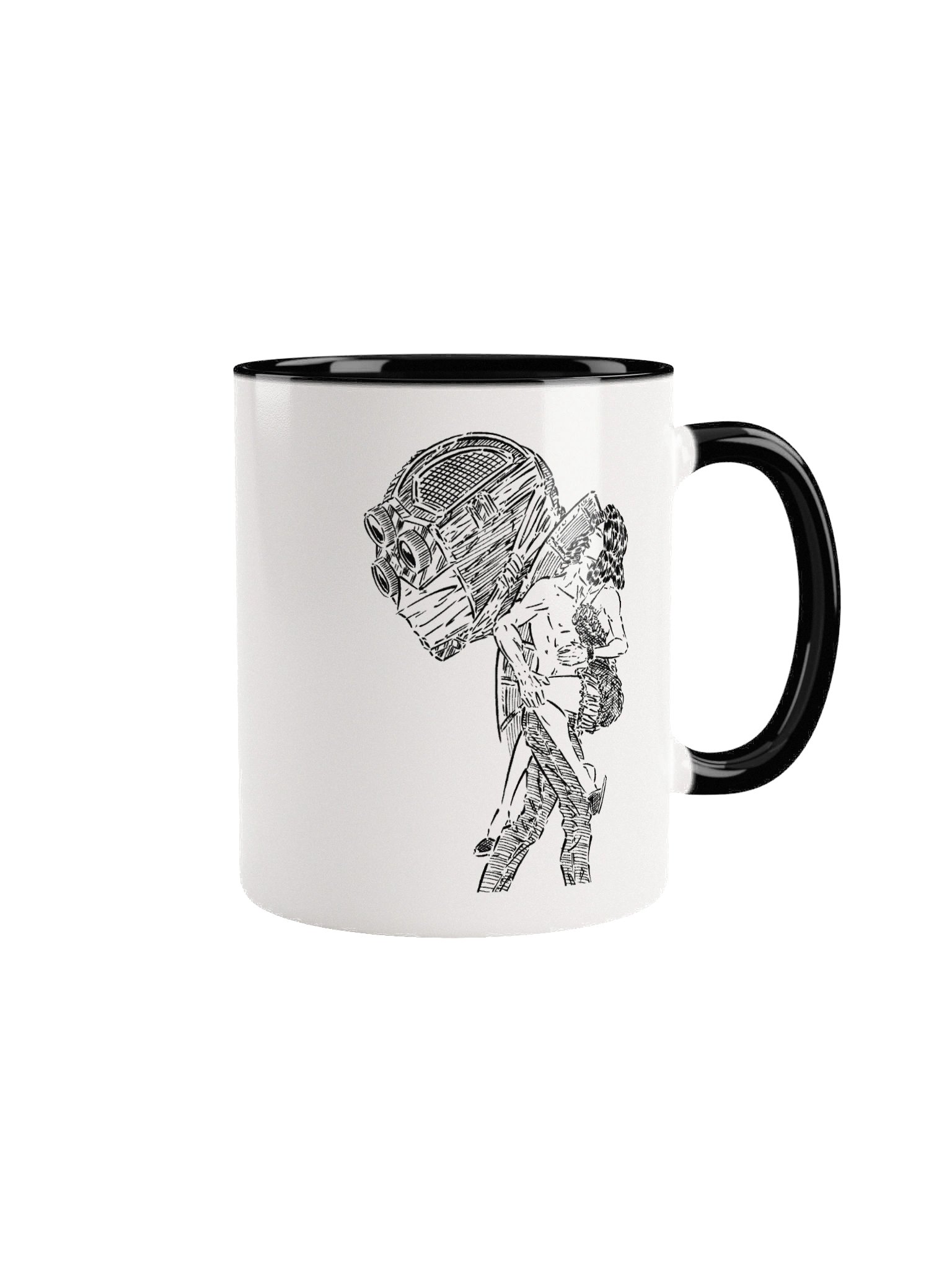 MEIFUMADO | Naoki & Reiko | Black & White Mug product image (1)