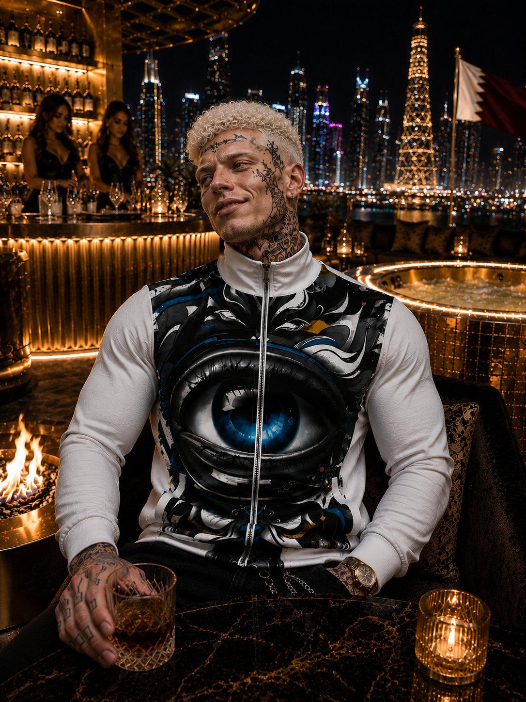 Ra's Watchful Gaze Track Jacket product image (4)