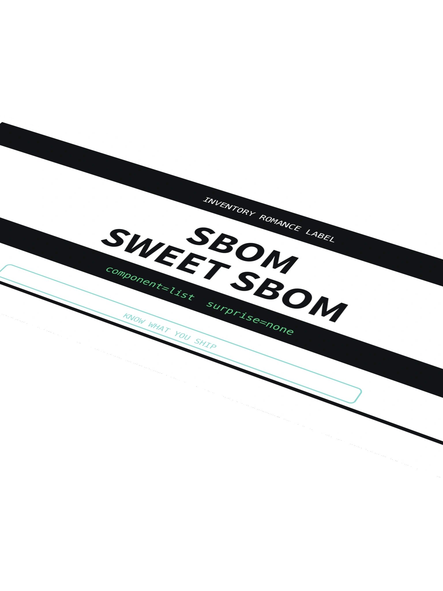 SBOM Sweet SBOM Sticker product image (4)