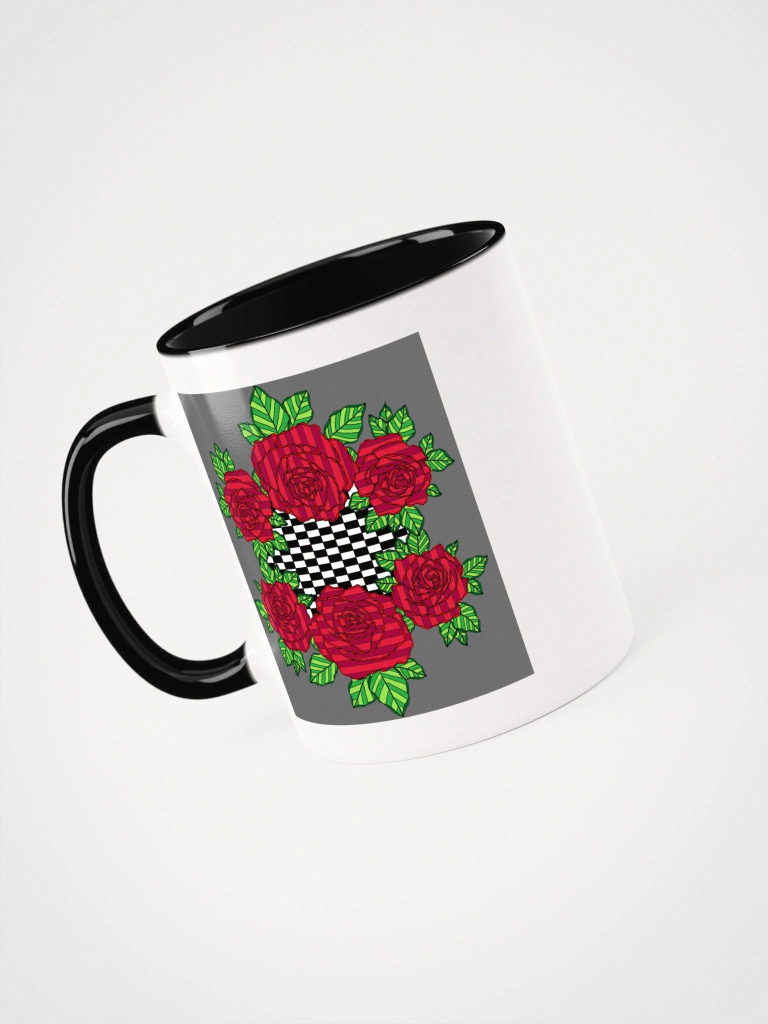 Ceramic Mug w/ Colors (Rose-Grey) product image (27)