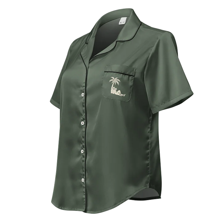 Pajama Top, Olive · Women's XS to 2XL