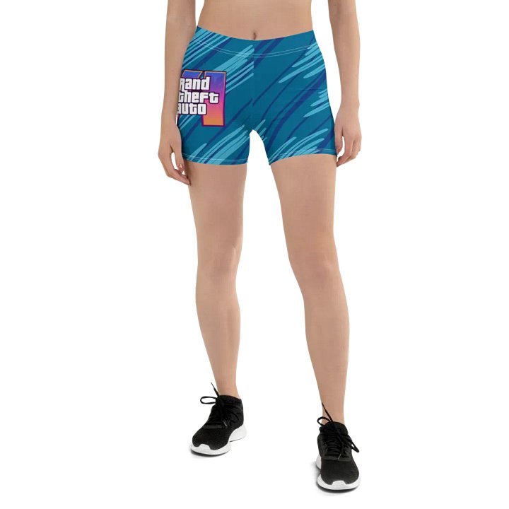 GTA Logo All-Over Print Shorts product image (1)