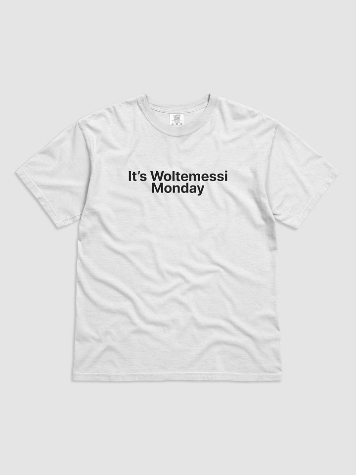 Its Woltemessi Monday White T-Shirt product image (1)