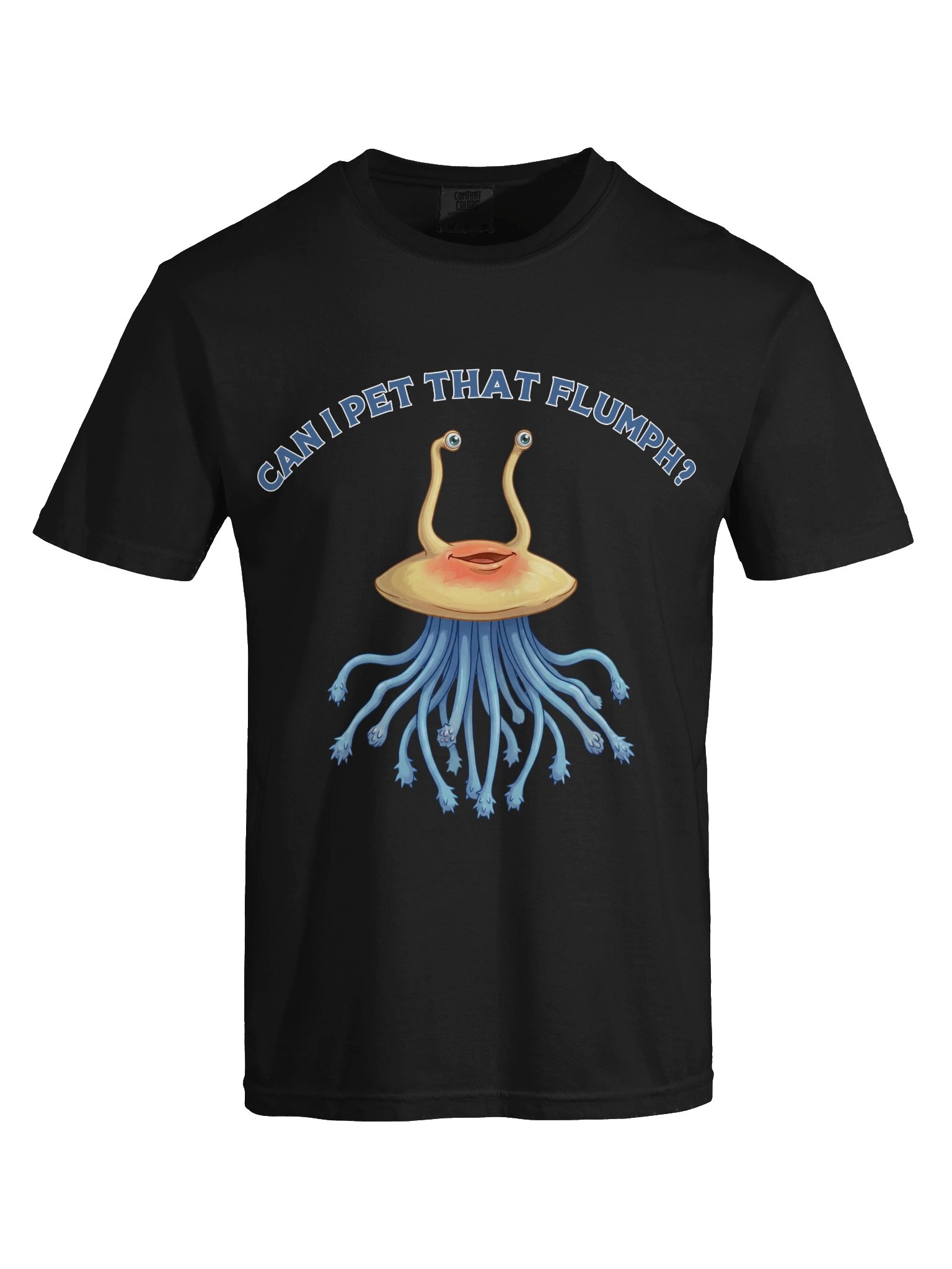 Can I Pet That Flumph? Comfort Colors Tee product image (5)