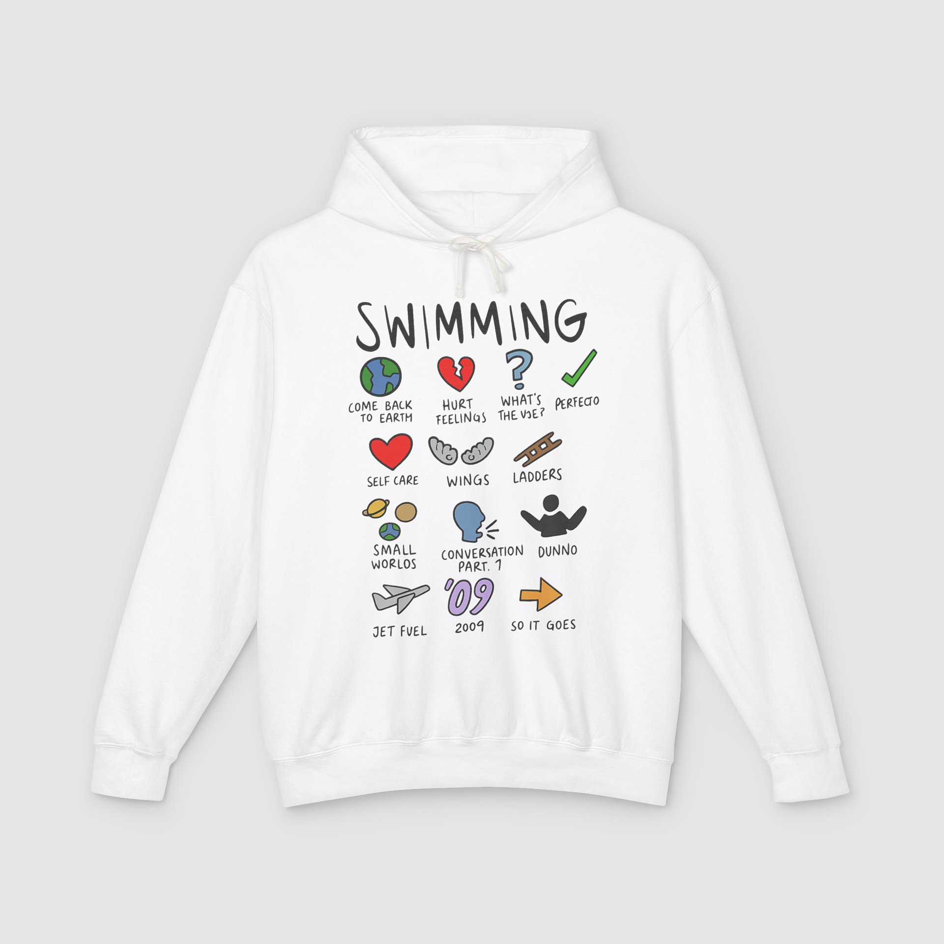Mac Miller Swimming Notebook Hoodie product image (1)