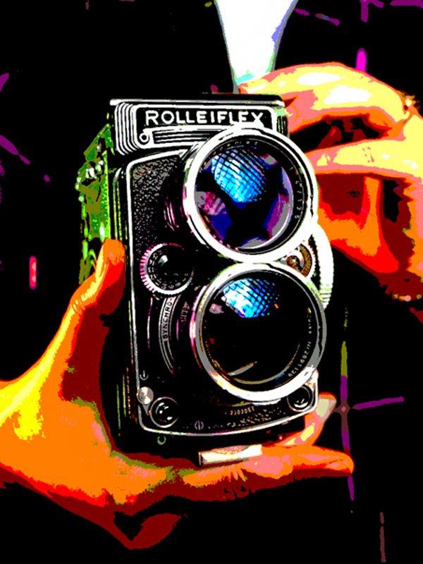 Graphic Pop Photography Print of Rolleiflex (Digital Download) product image (2)