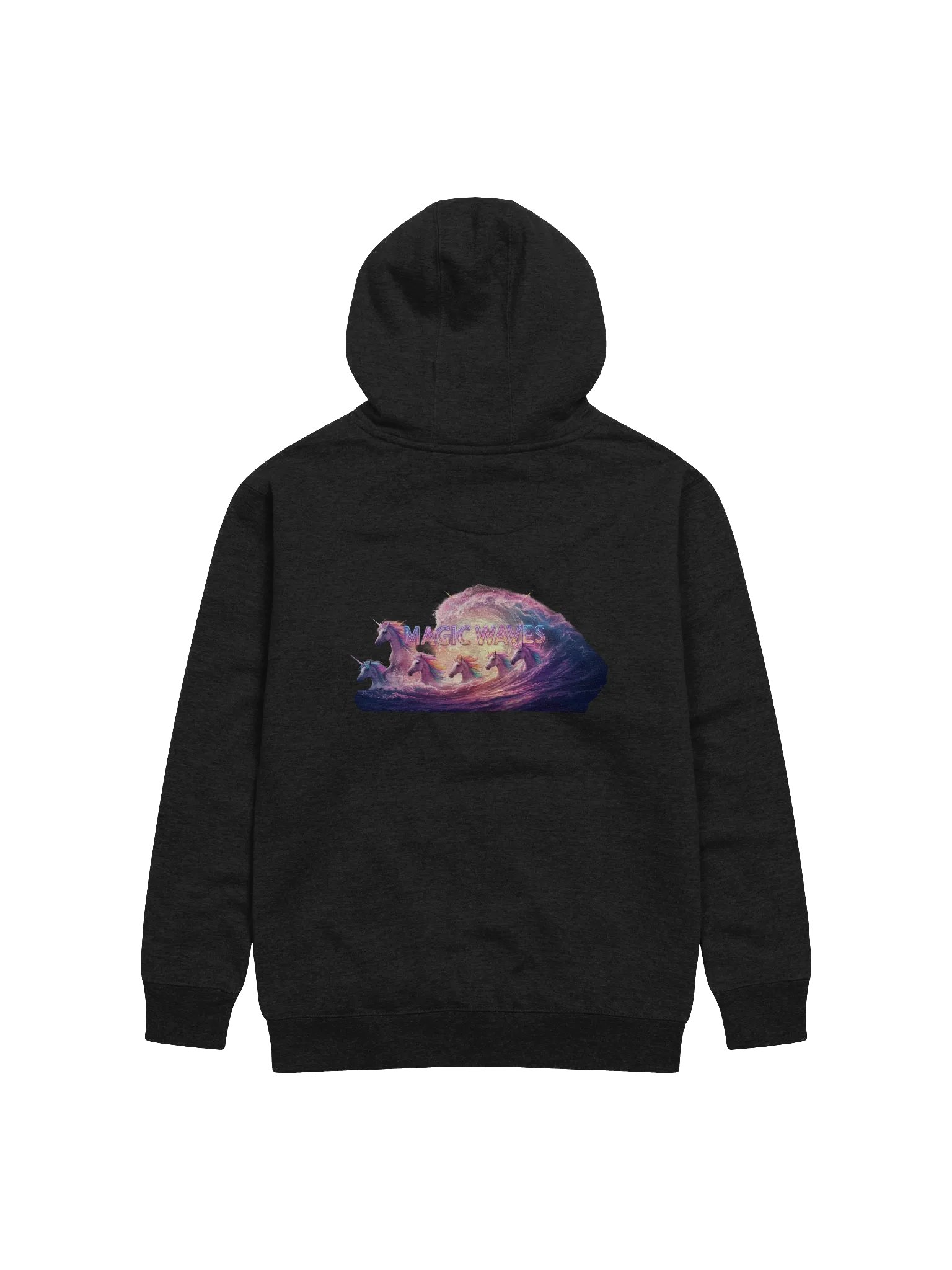 Vibrant Unicorn Hues Fantasy Hoodie product image (2)