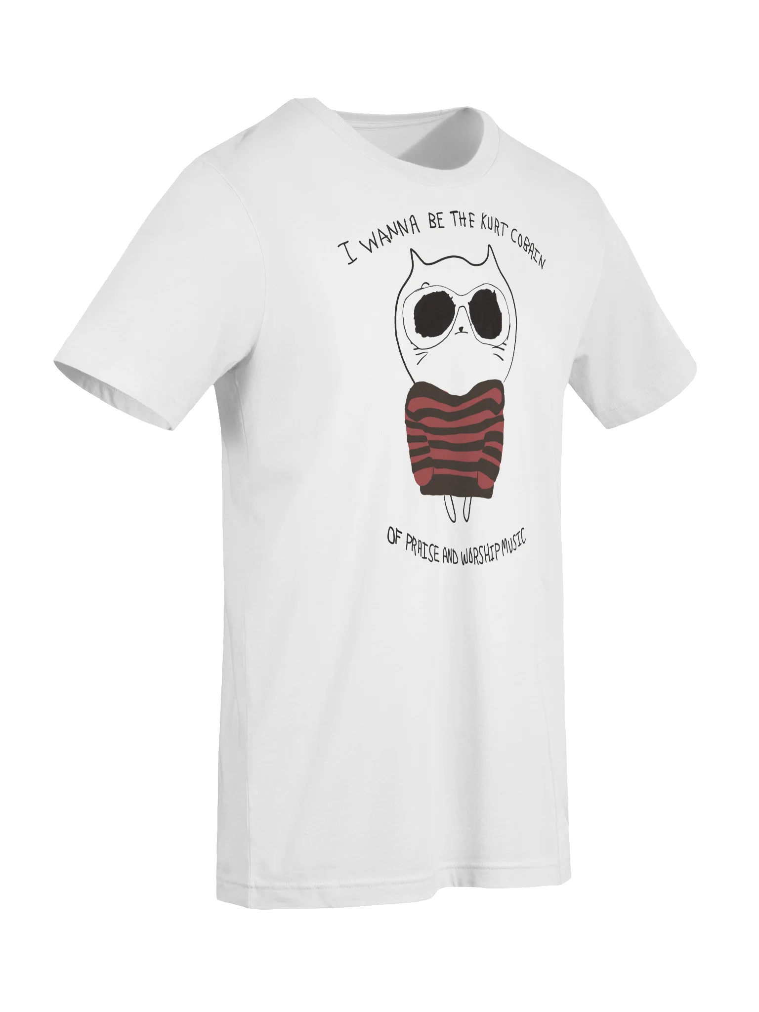 Kurt Cobain parody Statement Tee product image (9)
