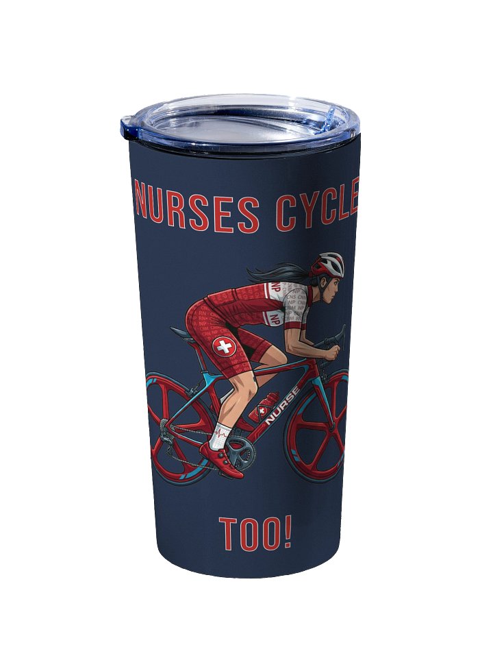 Nurse Athlete 20oz Tumbler | Ladies Cycling Edition product image (2)