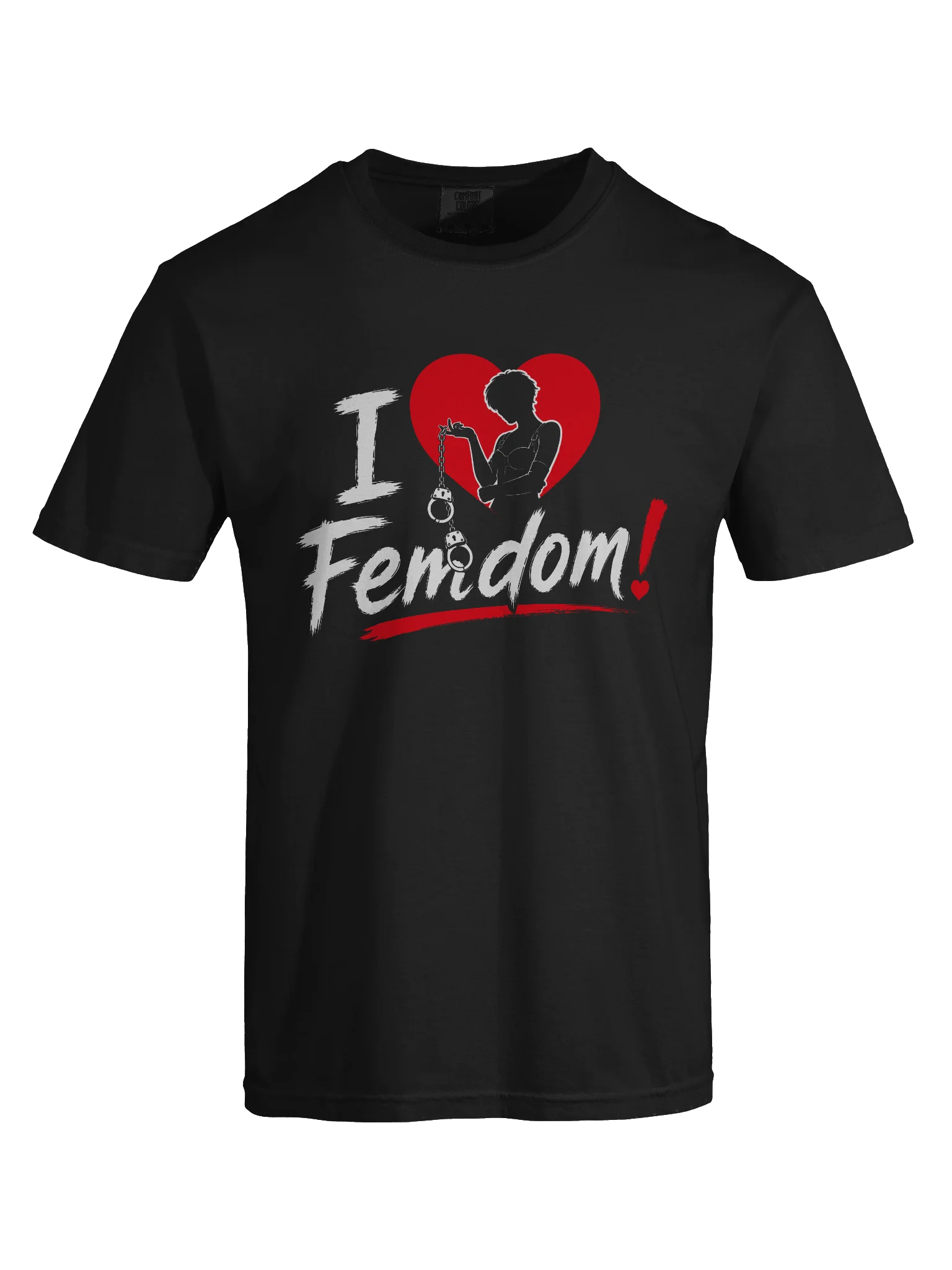 I Love Femdom! – Gothic Heart Sticker Design product image (6)