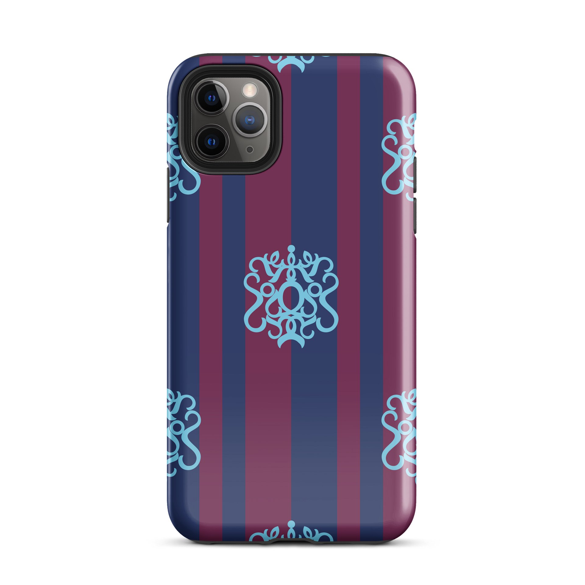Maroon Navy Flirty Academic iPhone® Case product image (1)