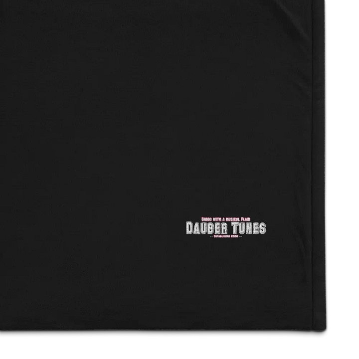 Dauber Tunes Embroidered Sherpa Blanket product image (2)