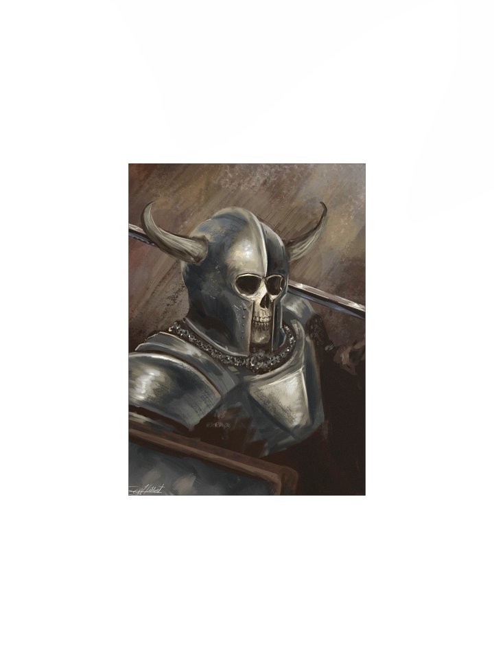 Undead Knight Print product image (2)