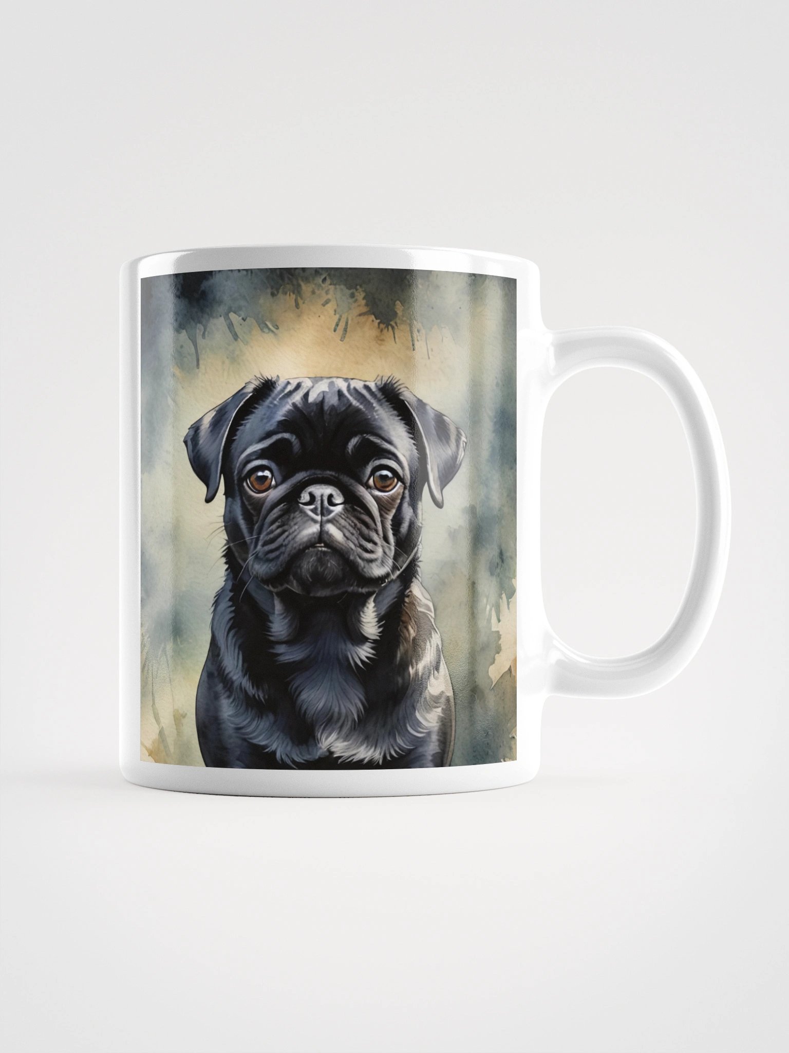 Black Pug | Dog Coffee Mug product image (3)