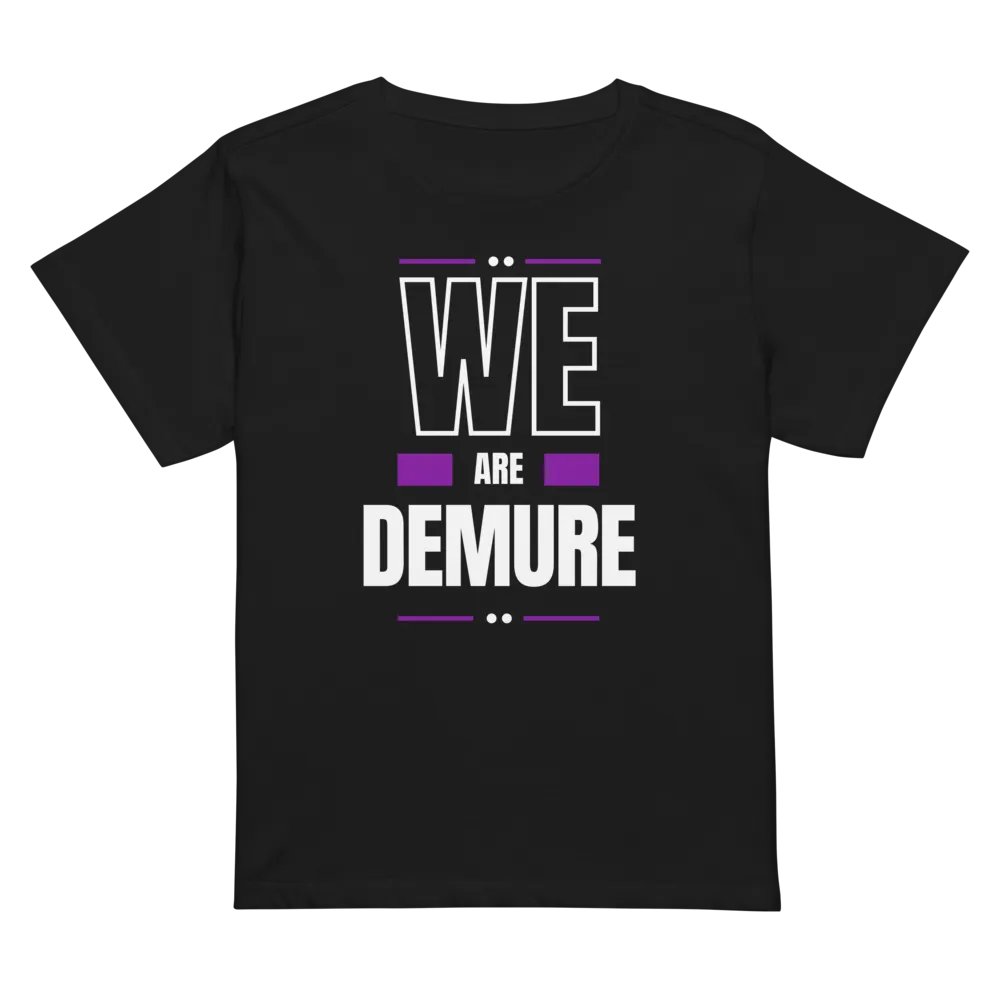 DEMURE Women's High-Waisted Tee product image (2)