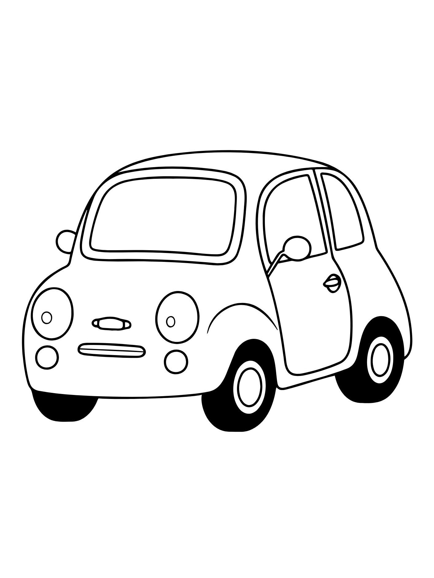 Printable Coloring Book: Cars, Planes, Trains product image (4)