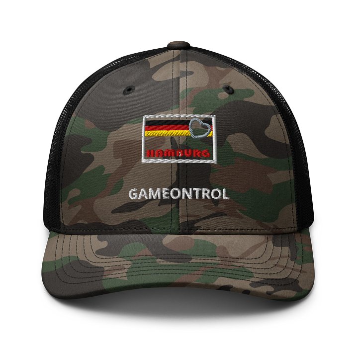 Stealth Camo Trucker Hat product image (1)