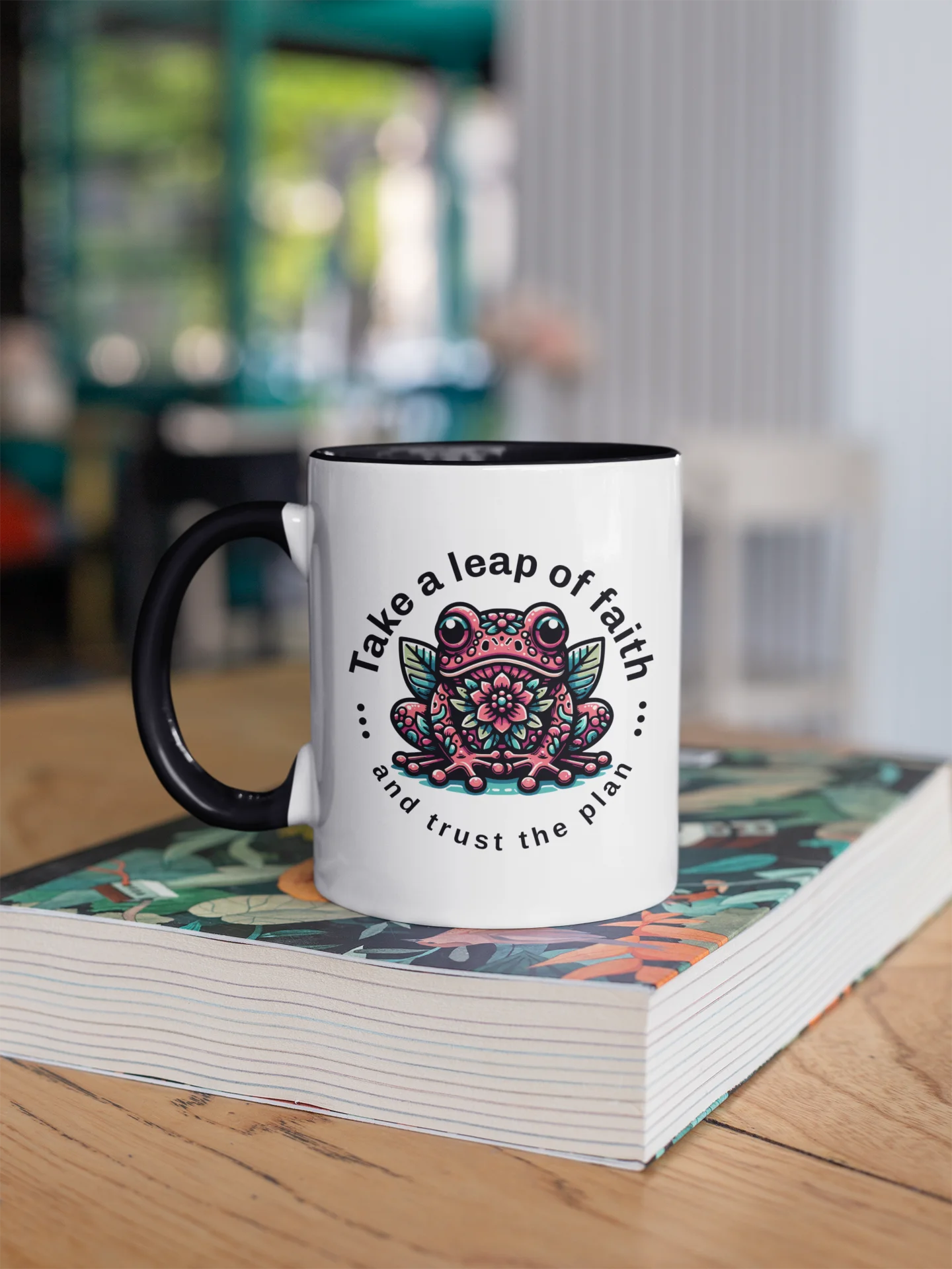Frog, Faith, and Trust, Animal, Inspiration, Mug product image (2)