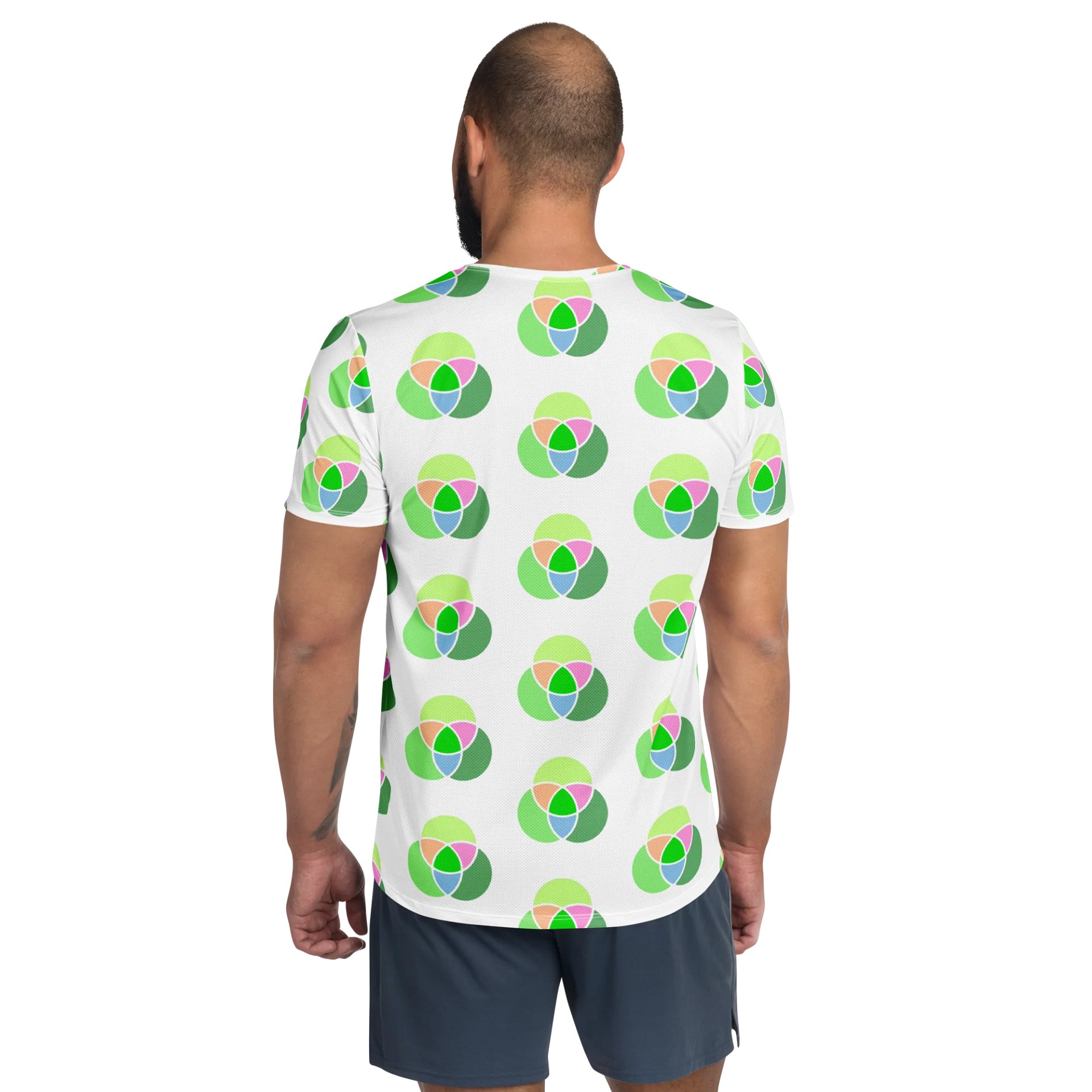 One2Gration O Logo All-Over Tee — Echo in Motion product image (2)