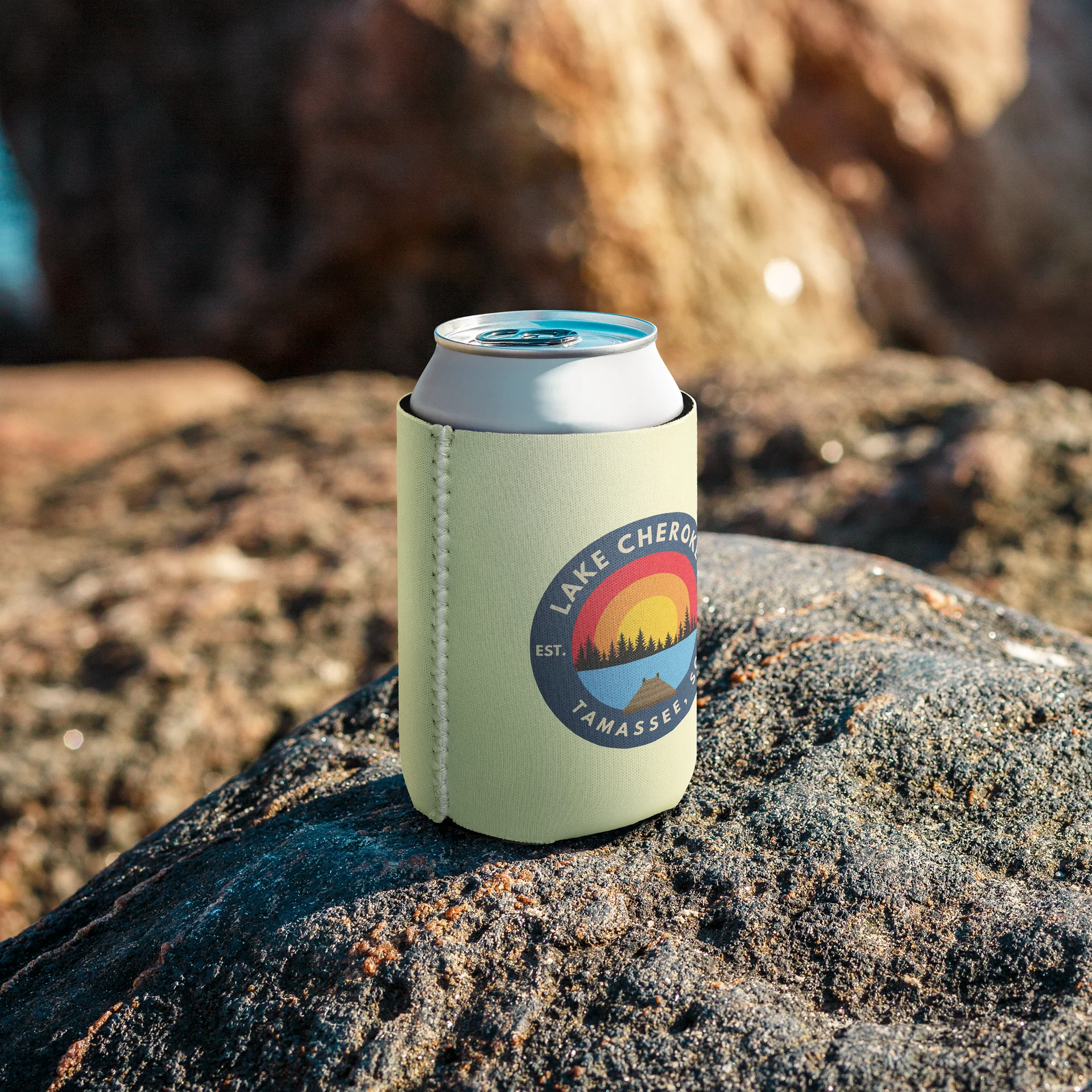 Lake Cherokee Sunset Koozie product image (8)