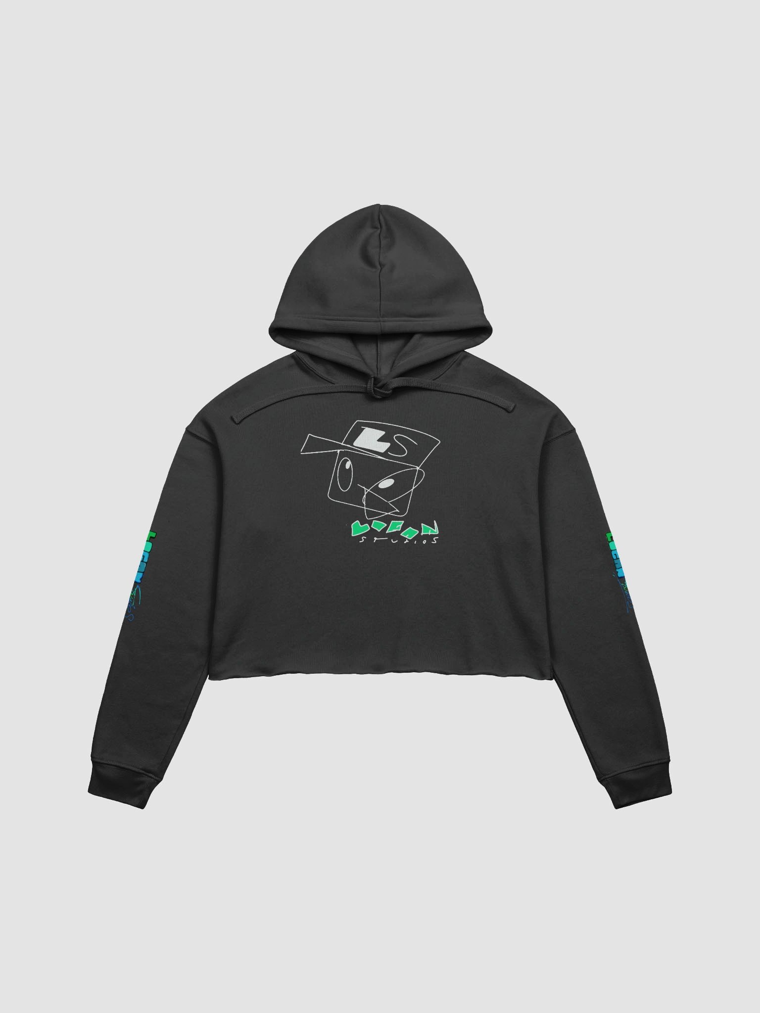 Logan Studios Crop Top Hoodie product image (1)
