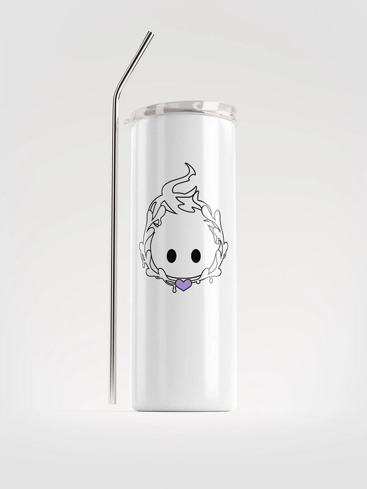 Logo Stainless Steel Tumbler (White) product image (1)