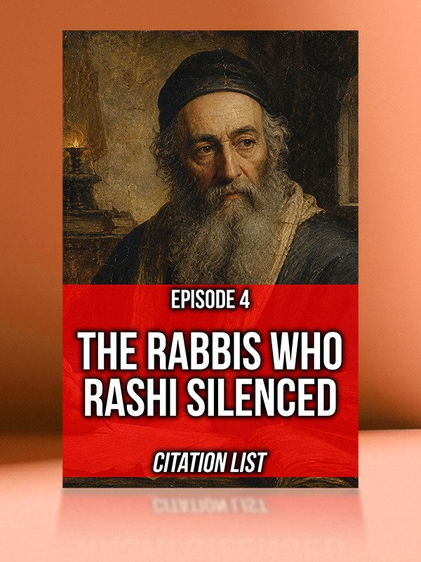 The Rabbis Who Rashi Silenced Citation List product image (1)